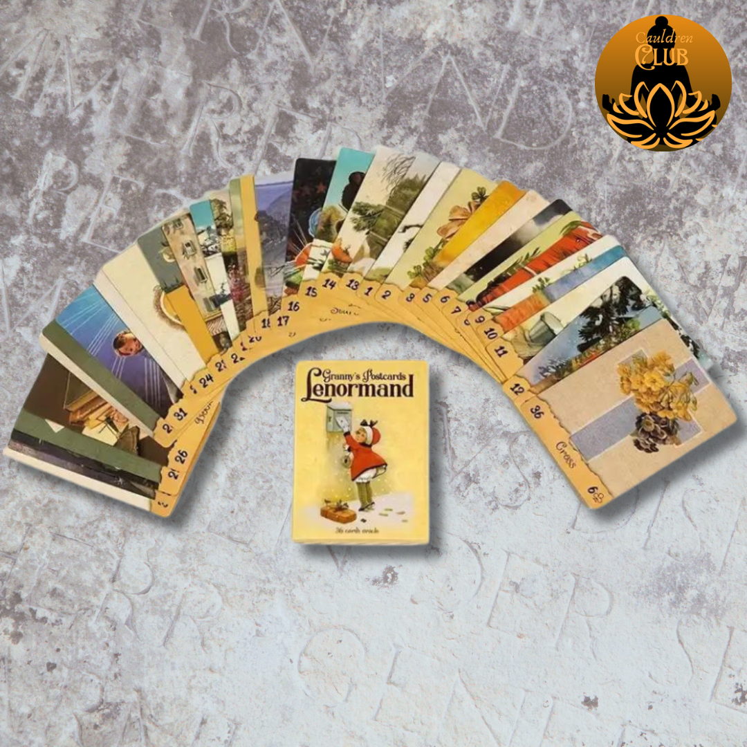 Granny's Postcards Lenormand Cards