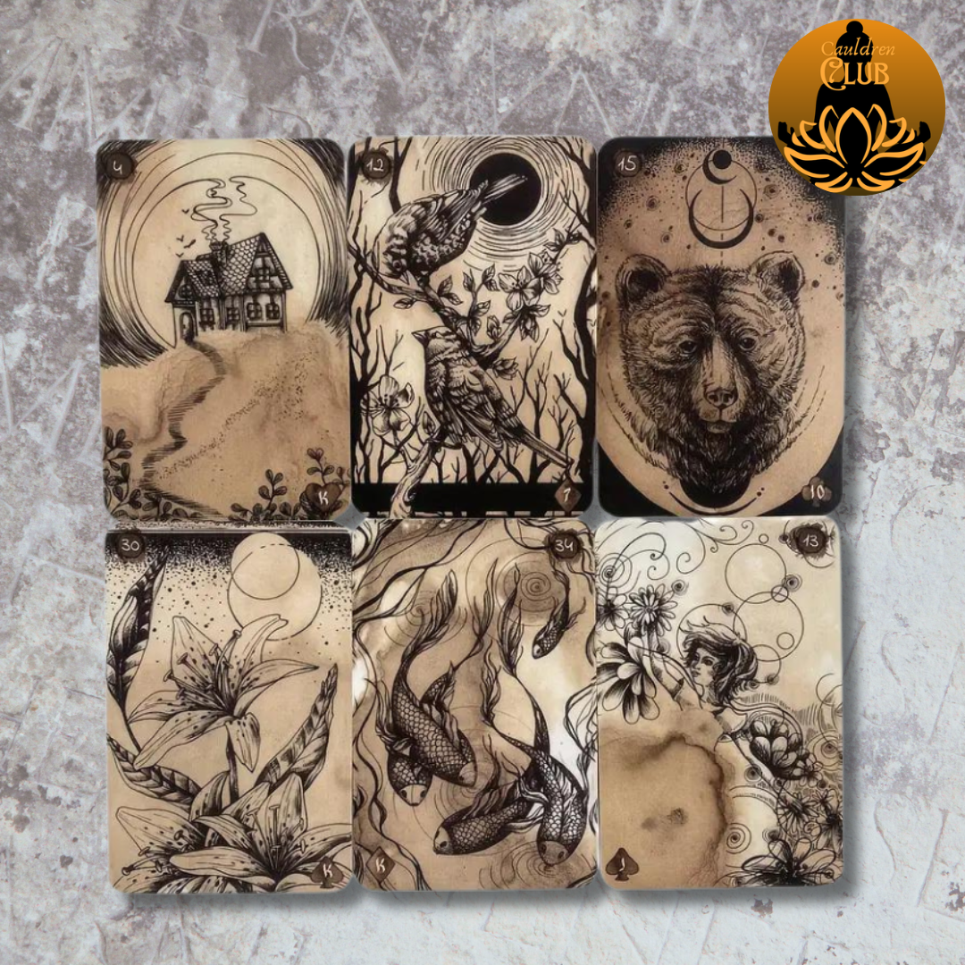 Reflet De Lune Lenormand Cards