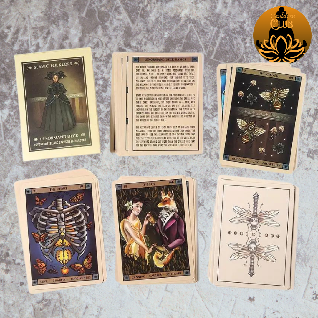 Slavic Folklore Lenormand Cards