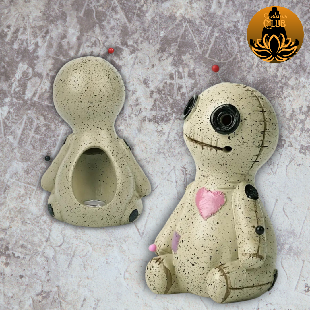 Voodoo Doll Incense Cone Burner