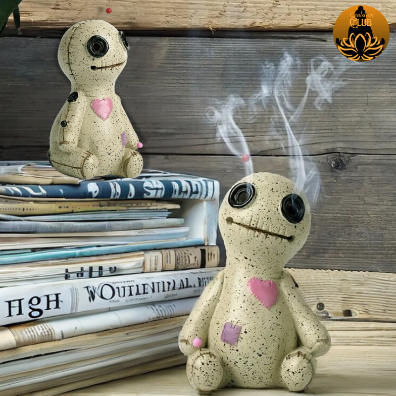 Voodoo Doll Incense Cone Burner
