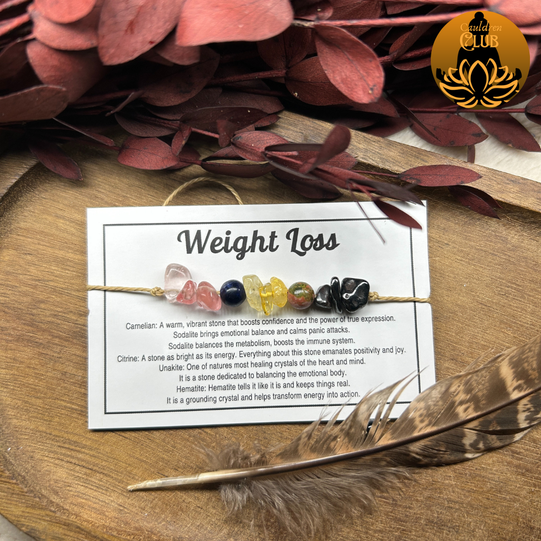 Weight Loss Support Crystal Gemstone Bracelet