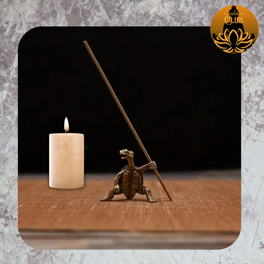 Soldier Turtle Incense Holder - Ancient Bronze