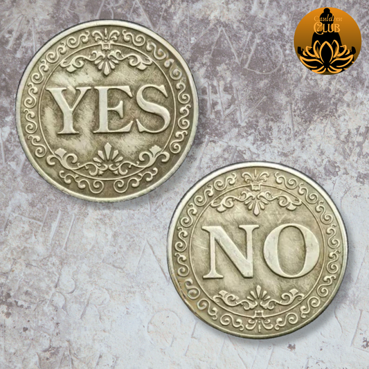 Yes/No Decider Coin (Large)
