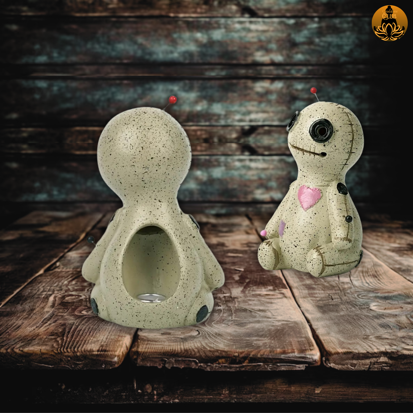 Voodoo Doll Incense Cone Burner